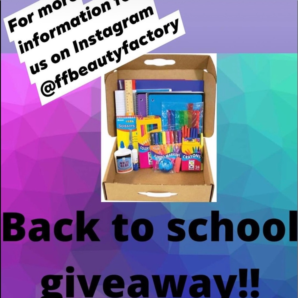 Back to school giveaway